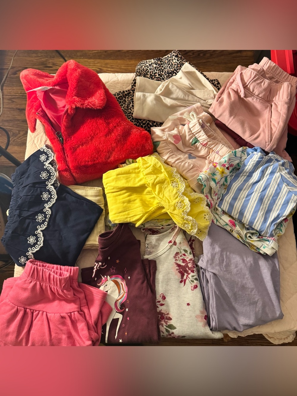 14 piece bundle set of Girls size 7